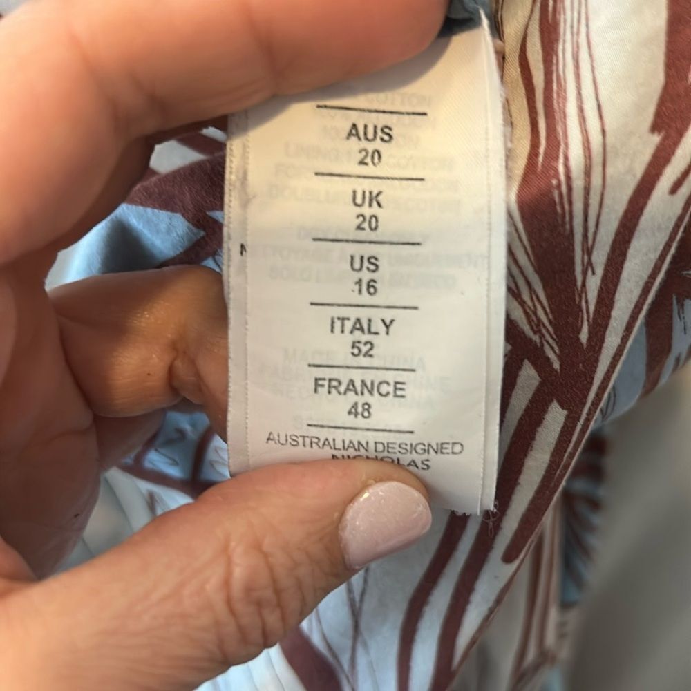Nicholas Julie Dress Sz 16 / EU 52 - Picture 7 of 9